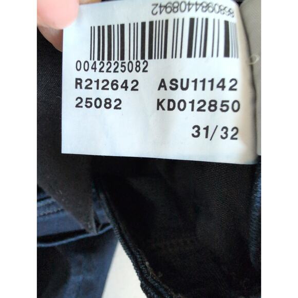 Mavi Jake Jeans Men Size 31x31* Slim Leg Mid Rise Dark Wash Stretch Denim - Picture 8 of 13